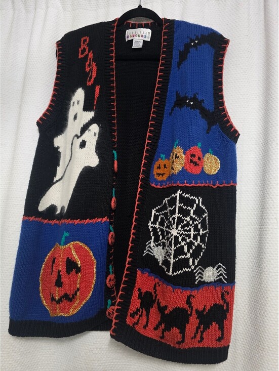 Carolina Colours Other - Vintage Halloween Vest size 22W